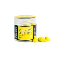 Carp Catchers Fluo Snail Shell Wafters Pineapple N Butyric 15*12 mm