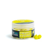 Carp Catchers Fluo Snail Shell Wafters Pineapple N Butyric 10mm - new