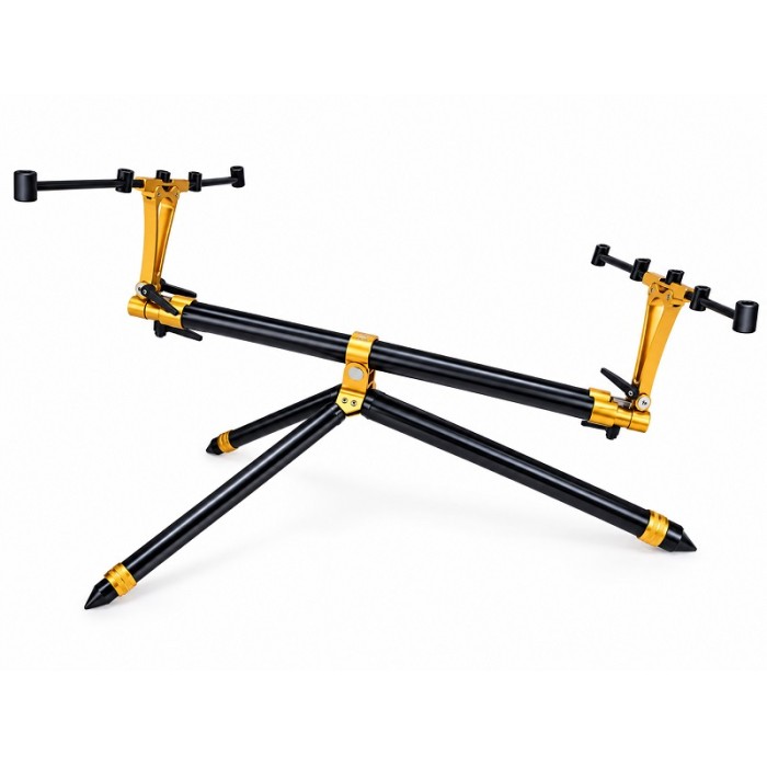Dayko Rod Pod VIPER Black & Gold 4 Rods - new