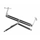 Dayko Rod Pod Compact bitubo Nero & Argento 3 Rods