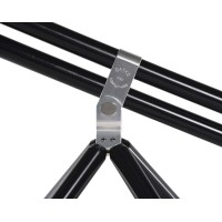 Dayko Rod Pod Compact bitubo Nero & Argento 4-5 Rods Black Buzzbars Limited Edition