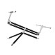 Dayko Rod Pod Compact bitubo Nero & Argento 4-5 Rods