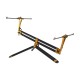 Dayko Rod Pod Compact bitubo Nero & Oro 3 Rods