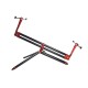  Dayko Rod Pod Compact bitubo Nero & Rosso 2 Rods Black Buz bars Limited Edition