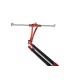 Dayko Rod Pod Compact bitubo Nero & Rosso 3 Rods