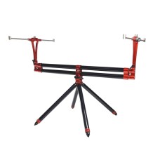 Dayko Rod Pod Compact bitubo Nero & Rosso 3 Rods