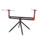 Dayko Rod Pod Compact bitubo Nero & Rosso 3 Rods