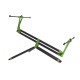  Dayko Rod Pod Compact bitubo Nero & Verde 3 Rods Black Buzzbars Limited Edition