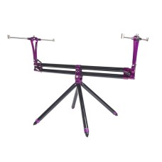 Dayko Rod Pod Compact bitubo Nero & Viola 3 Rods