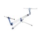 Dayko Rod Pod Compact bitubo Argento & Blue 4-5 Rods