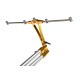 Dayko Rod Pod Compact bitubo Argento & Oro 4-5 Rods