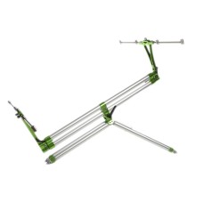 Dayko Rod Pod Compact bitubo Argento & Verde 4-5 Rods