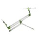 Dayko Rod Pod Compact bitubo Argento & Verde 4-5 Rods