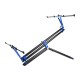  Dayko Rod Pod Compact bitubo Nero & Blu 4 Rods Black Buzzbars Limited Edition